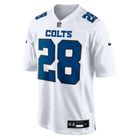 Indianapolis Colts Jonathan Taylor Tundra White Fashion Game Jersey