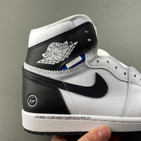 Low Top Sneakers, White Black Colorway, Lace Up Design, Casual Gift for Sneaker Fans