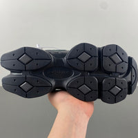 Low Top Sneakers, Black Colorway, Lace Up Design, Casual Gift for Sneaker Fans