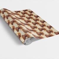 Watercolor Dog Breed Gift Wrap, Rhodesian Ridgeback Wrapping Paper, Festive Hound Christmas Wrapping Paper, Pet Lover Holiday Gift Wrap Roll