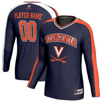 Virginia Cavaliers NIL Pick-A-Player Lightweight Collegiate Volleyball Fashion Jersey - Navy