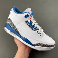 Retro Low Top Sneakers, Royal Blue White Colorway, Lace Up Design, Casual Gift for Sneaker Fans