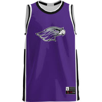 Wisconsin-Whitewater Warhawks Lightweight Basketball Jersey - Purple