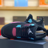 Sneakers, Blue Black Pink Colorway, Lace Up Design, Casual Gift for Sneaker Fans