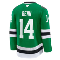Dallas Stars Jamie Benn Kelly Green Home Premium Jersey