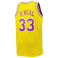 Shaquille O'Neal LSU Tigers 1990/91 Big & Tall Swingman Jersey - Gold