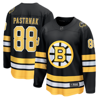 Boston Bruins David Pastrnak Black Home Breakaway Jersey