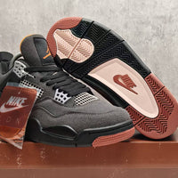 Mid Top Sneakers, Gray Black Colorway, Lace Up Design, Casual Gift for Sneaker Fans