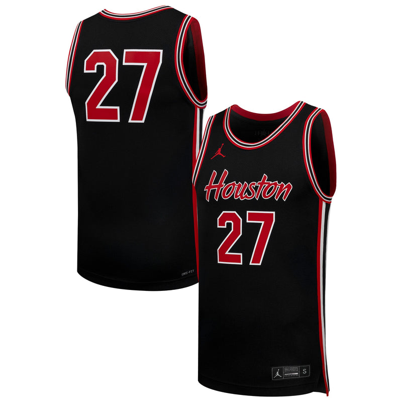 #27 Black Houston Cougars Replica Basketball Jersey