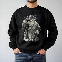 Western Christmas Lasso Sweatshirt, Cowboy Santa Sweatshirt, Vintage Cowboy Santa Crewneck, Retro Western Holiday Sweatshirt, Cowgirl Present