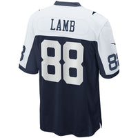 Dallas Cowboys CeeDee Lamb Navy Alternate Game Team Jersey