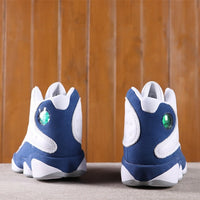 Sneakers, Blue Black Colorway, Lace Up Design, Casual Gift for Sneaker Fans