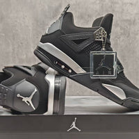 Mid Top Sneakers, Black White Colorway, Lace Up Design, Casual Gift for Sneaker Fans