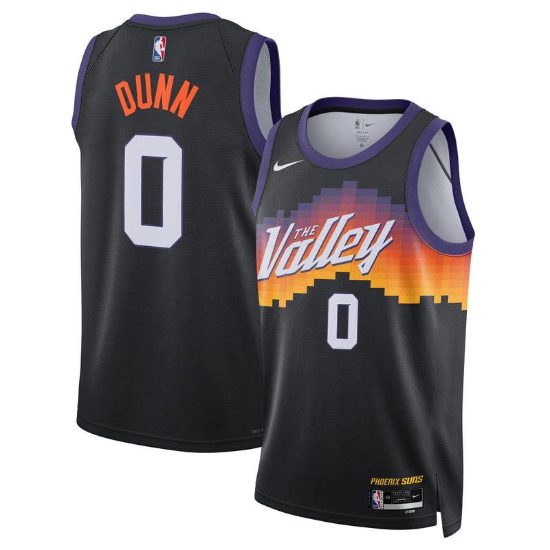 Phoenix Suns 2025/26 City Edition Swingman Jersey - Black - Ryan Dunn