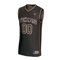 Texas Longhorns Lightweight Collegiate Basketball NIL Pick-A-Player Fashion Jersey - Black