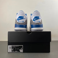Retro Low Top Sneakers, Royal Blue White Colorway, Lace Up Design, Casual Gift for Sneaker Fans