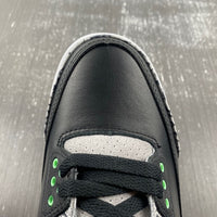 Low Top Sneakers, Black Green Colorway, Glow in the Dark Detail, Cracked Pattern, Lace Up Design, Casual Gift for Sneaker Fans