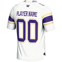 Washington Huskies NIL Pick-A-Player Football Jersey - White