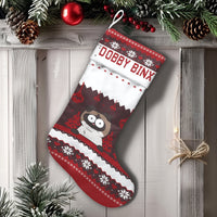 Cartoon Pet Ugly Sweater Stocking, Personalized Cat Christmas Stocking, Adorable Kitten Holiday Stocking, Custom Cat Lover Xmas Present Stocking