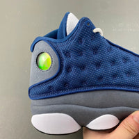Low Top Sneakers, Blue White Gray Colorway, Lace Up Design, Casual Gift for Sneaker Fans