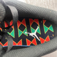 Low Top Sneakers, Red Green Colorway, Mismatched Colorway, Lace Up Design, Casual Gift for Sneaker Fans