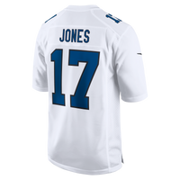 Indianapolis Colts Daniel Jones Tundra White Fashion Game Jersey