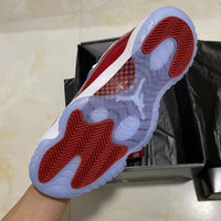Sneakers, White Red Colorway, Lace Up Design, Casual Gift for Sneaker Fans