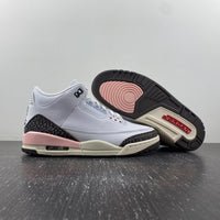Retro Low Top Sneakers, White Pink Brown Colorway, Lace Up Design, Casual Gift for Sneaker Fans