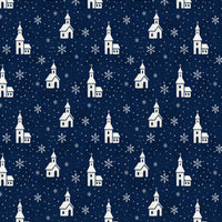 Snowflake Holiday Gift Wrap, Winter Church Christmas Wrapping Paper, Religious Christmas Wrapping Paper, Winter Gift Wrap Roll