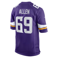 Minnesota Vikings Jared Allen Purple Retired Player Game Jersey