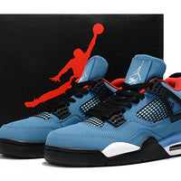 Sneakers, Black Blue Colorway, Lace Up Design, Casual Gift for Sneaker Fans