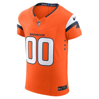 Denver Broncos Orange Team Elite Custom Jersey