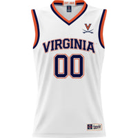 Virginia Cavaliers NIL Pick-A-Player Basketball Jersey - White