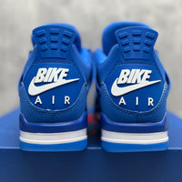 Mid Top Sneakers, Blue Colorway, Lace Up Design, Casual Gift for Sneaker Fans