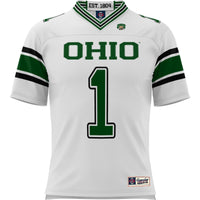 #1 Ohio Bobcats Football Jersey - White
