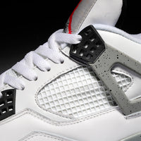 Sneakers, White Red Colorway, Lace Up Design, Casual Gift for Sneaker Fans