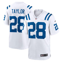 Indianapolis Colts Jonathan Taylor White Player Game Jersey