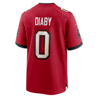 Tampa Bay Buccaneers YaYa Diaby Red Game Jersey