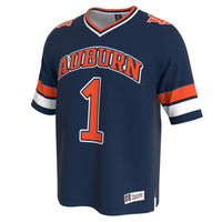 Auburn Tigers Lightweight Collegiate Football Fashion Jersey - Navy