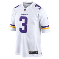 Minnesota Vikings Jordan Addison White Away Game Jersey