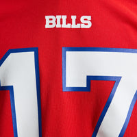 Buffalo Bills Josh Allen Red Alternate Game Player Jersey