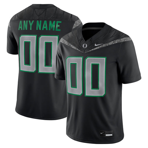 Oregon Ducks Custom Game Jersey - Black