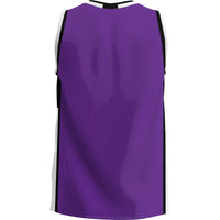 Holy Cross Crusaders Lightweight Basketball Jersey - Purple