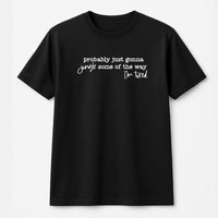 Humorous Christmas Shirt, Probably Just Gonna Jingle All the Way I'm Tired Shirt, Tired Mom Holiday Graphic Tee, Festive Xmas Shirt