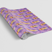 Christ Candle Glow Wrapping Paper, Advent Candle Wrapping Paper, Watercolor Christian Christmas Wrapping Paper, Religious Holiday Gift Wrap