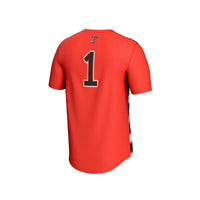 #1 Texas Tech Red Raiders Lightweight Soccer Fashion Jersey - Red