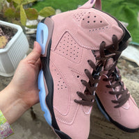 High Top Sneakers, Pink Colorway, Lace Up Design, Casual Gift for Sneaker Fans