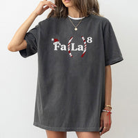 Fa La La 8th Power Equation Shirt, Math Teacher Christmas T-Shirt, STEM Holiday Graphic Tee, Humorous Math Equation T-Shirt, Math Nerd Present