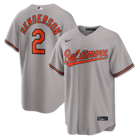 Baltimore Orioles Gunnar Henderson Gray Road Replica Jersey
