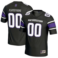 Northwestern Wildcats NIL Pick-A-Player Football Jersey - Black